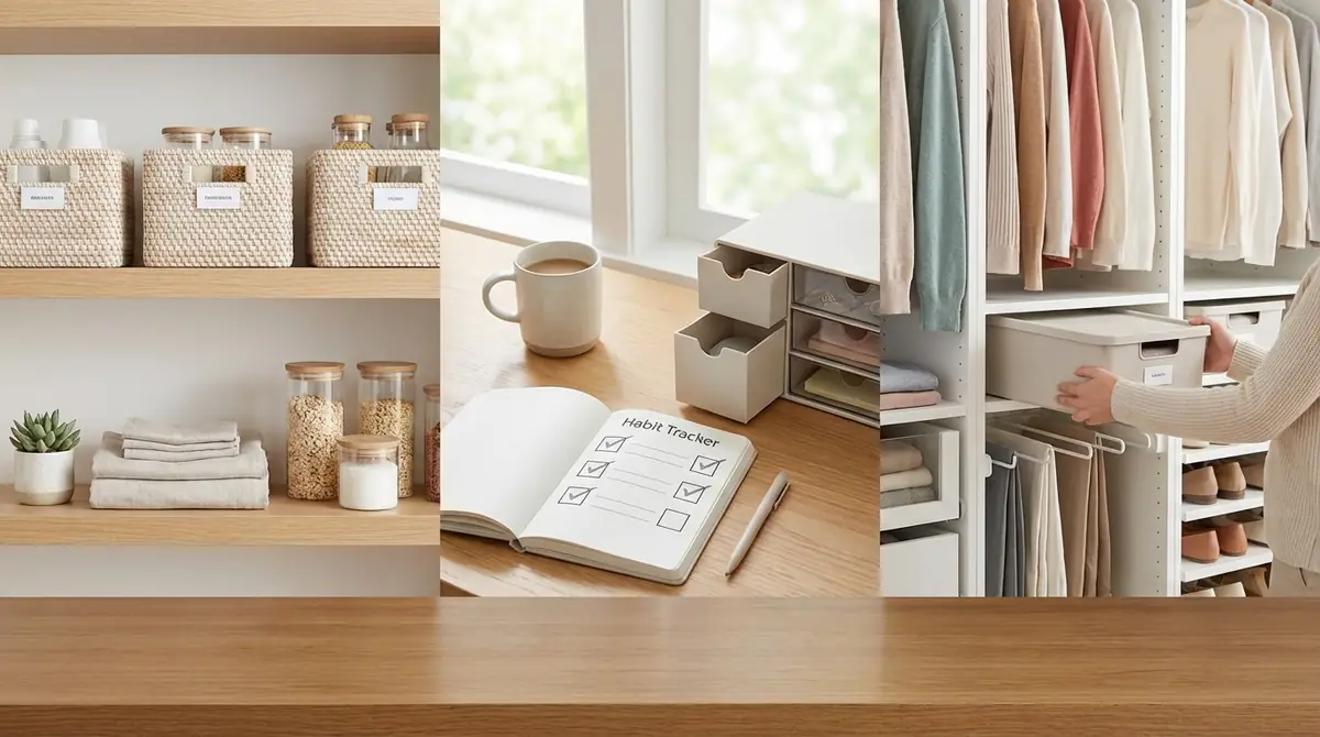 収納ライフハックを習慣化する3つのコツ