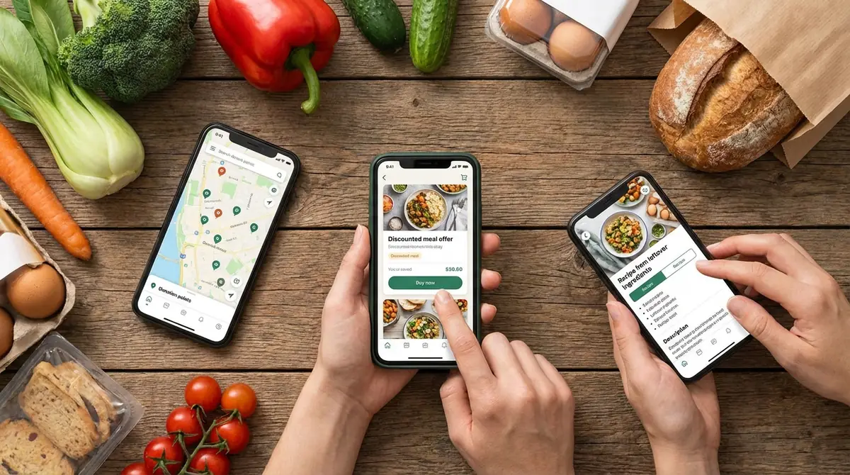 食品ロス削減に役立つアプリ・サービス3選