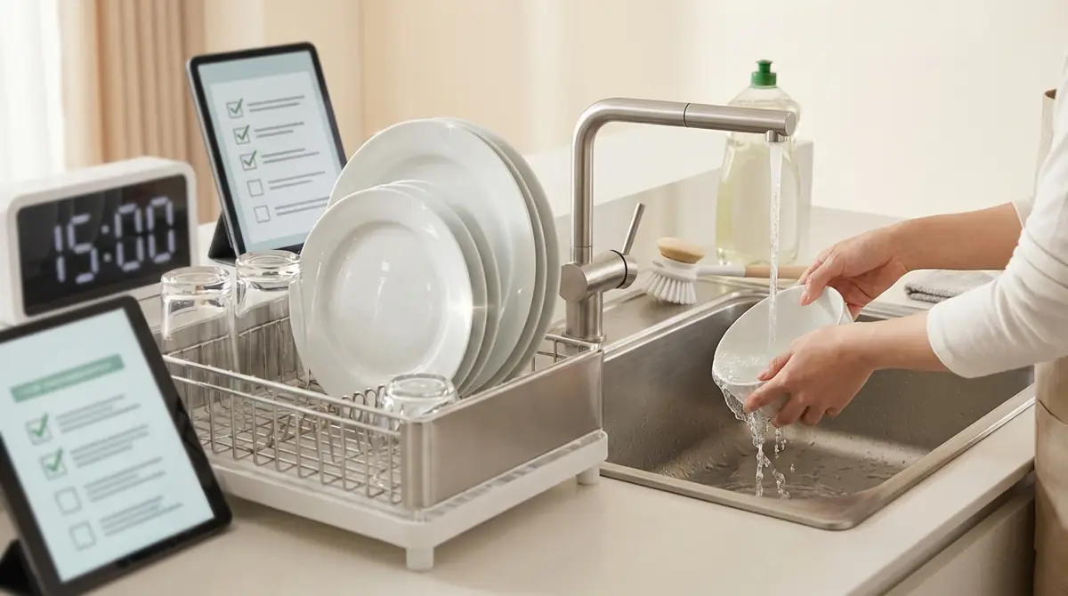 食器洗い時短テクニック5選｜今日から実践できる方法