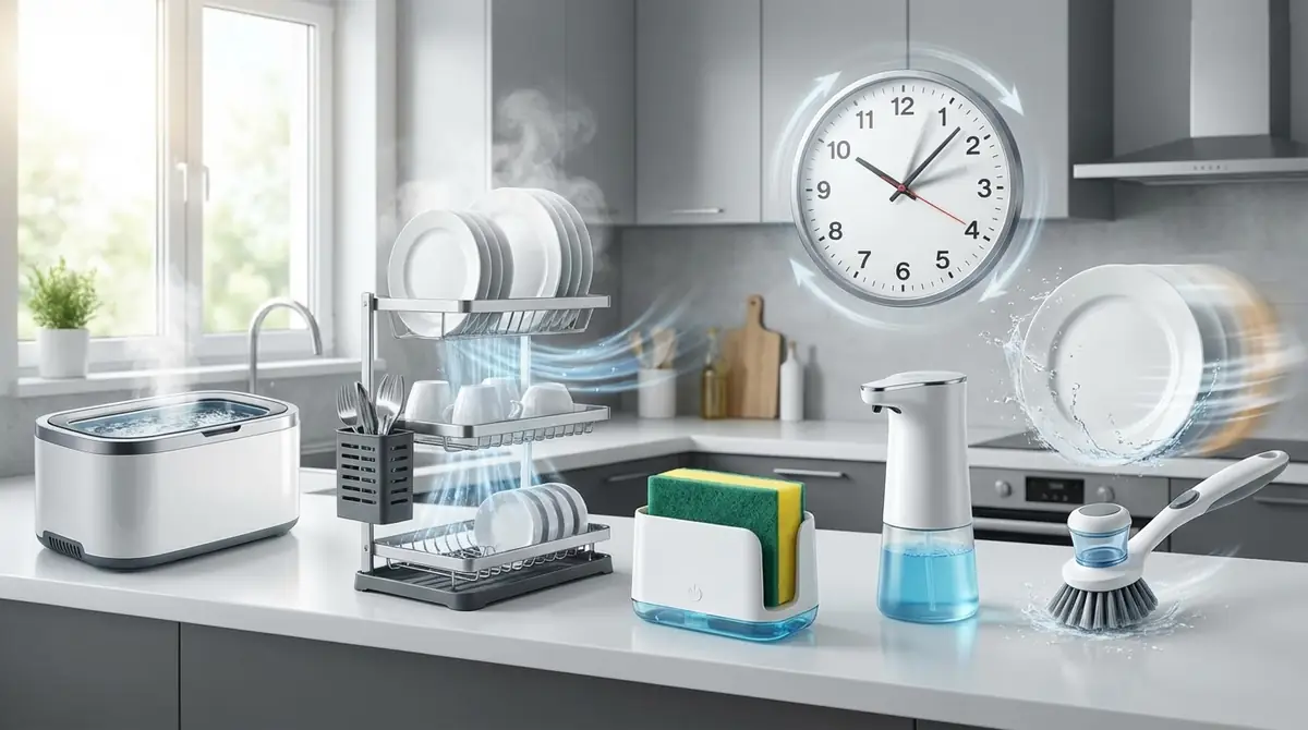 食器洗いの時短をさらに加速させる便利グッズ5選
