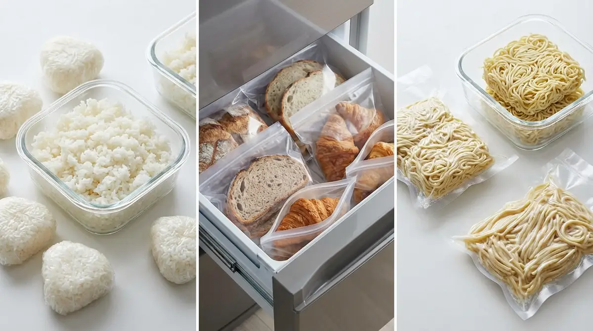 【ご飯・パン・麺】主食を美味しく保つ冷凍の裏ワザ3選