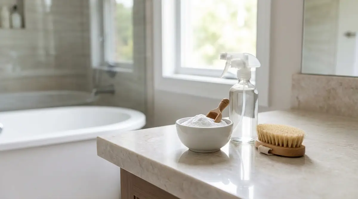 【お風呂編】重曹を使った掃除の実践手順