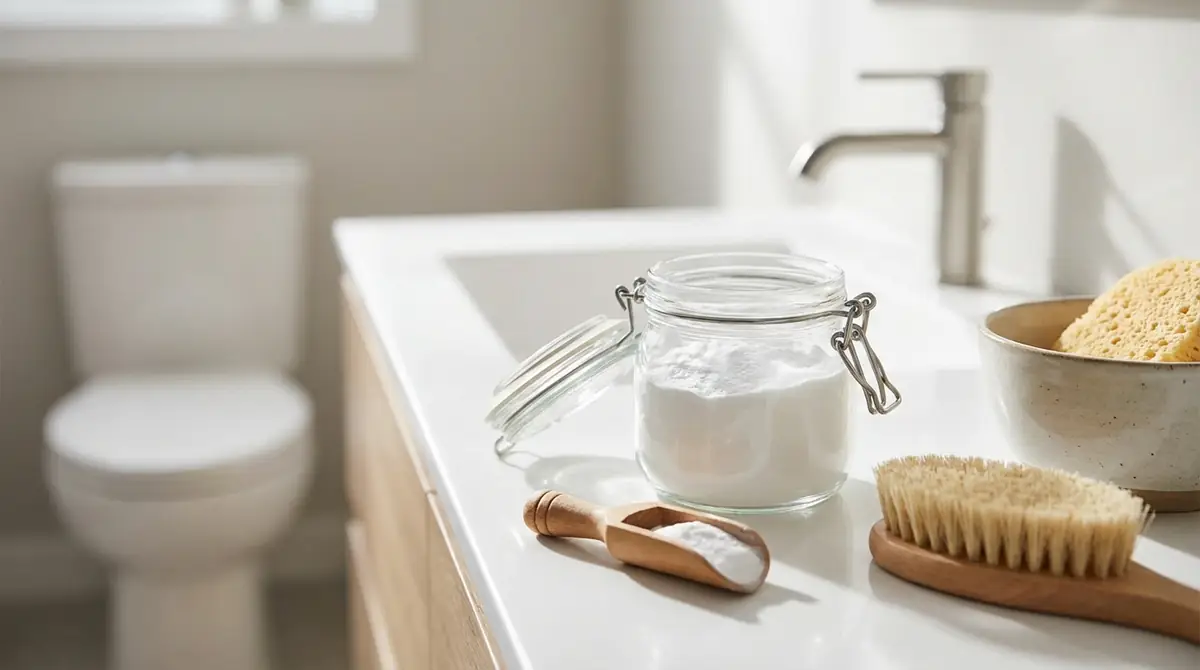 【トイレ・洗面台編】重曹を使った掃除の実践手順