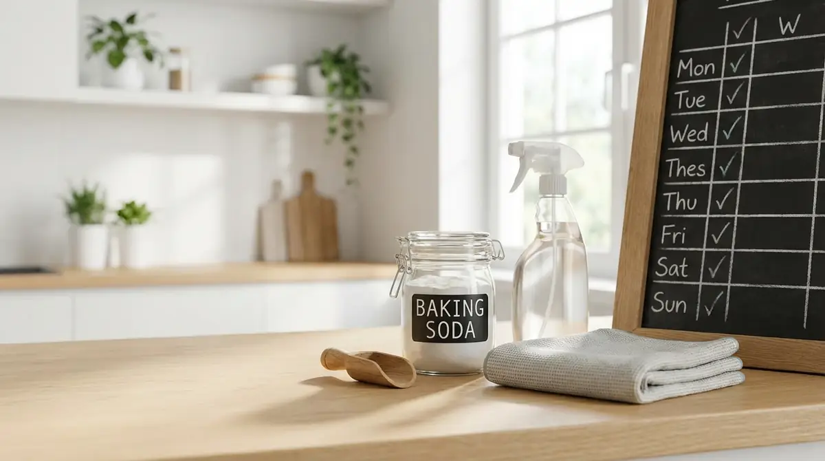 重曹掃除を習慣化する週間スケジュール