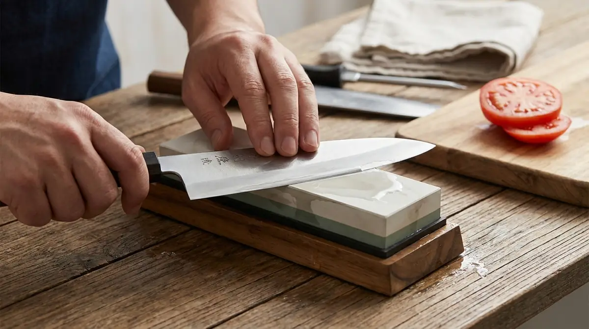 シャープナーで包丁の切れ味を復活させる方法