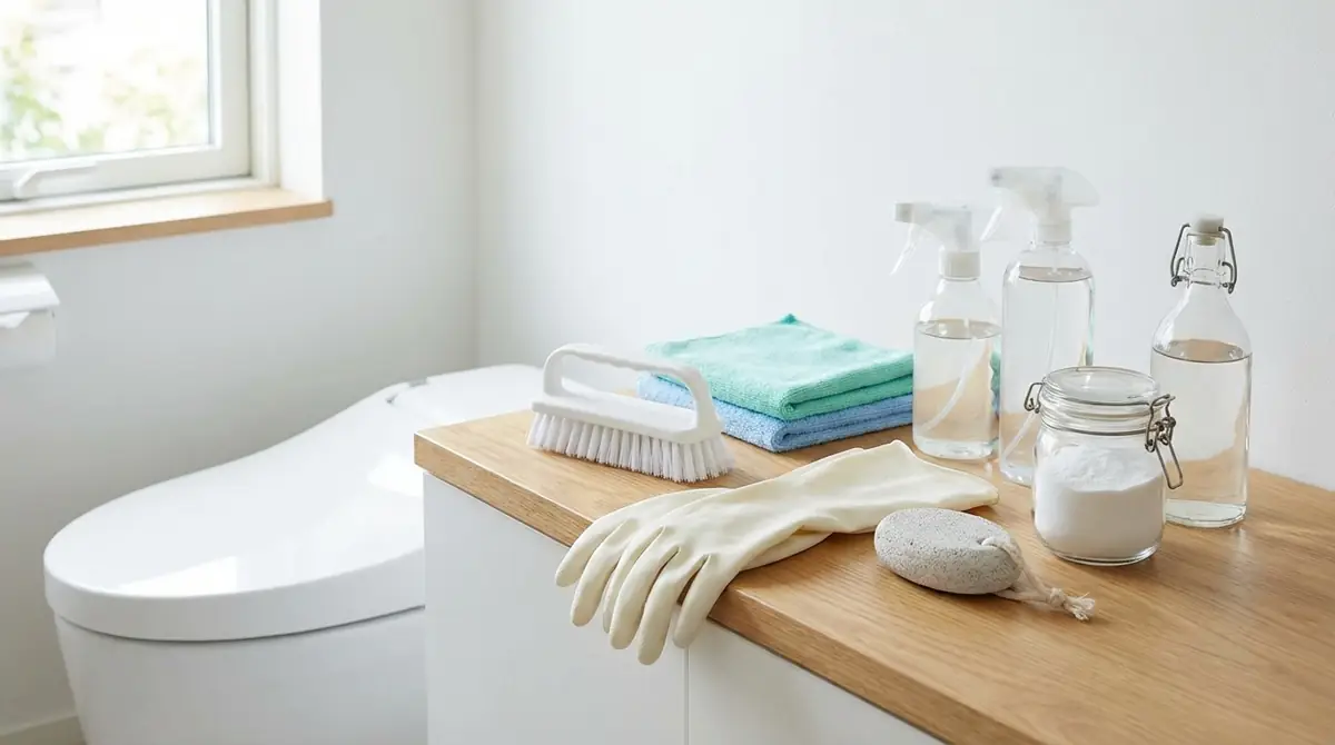 トイレ掃除の裏ワザに使う道具・洗剤リスト｜100均で揃う基本セット