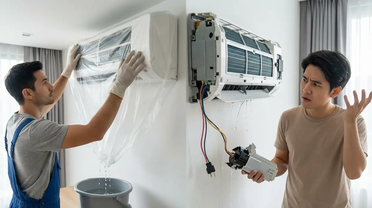 エアコン掃除で失敗しないための注意点5つ