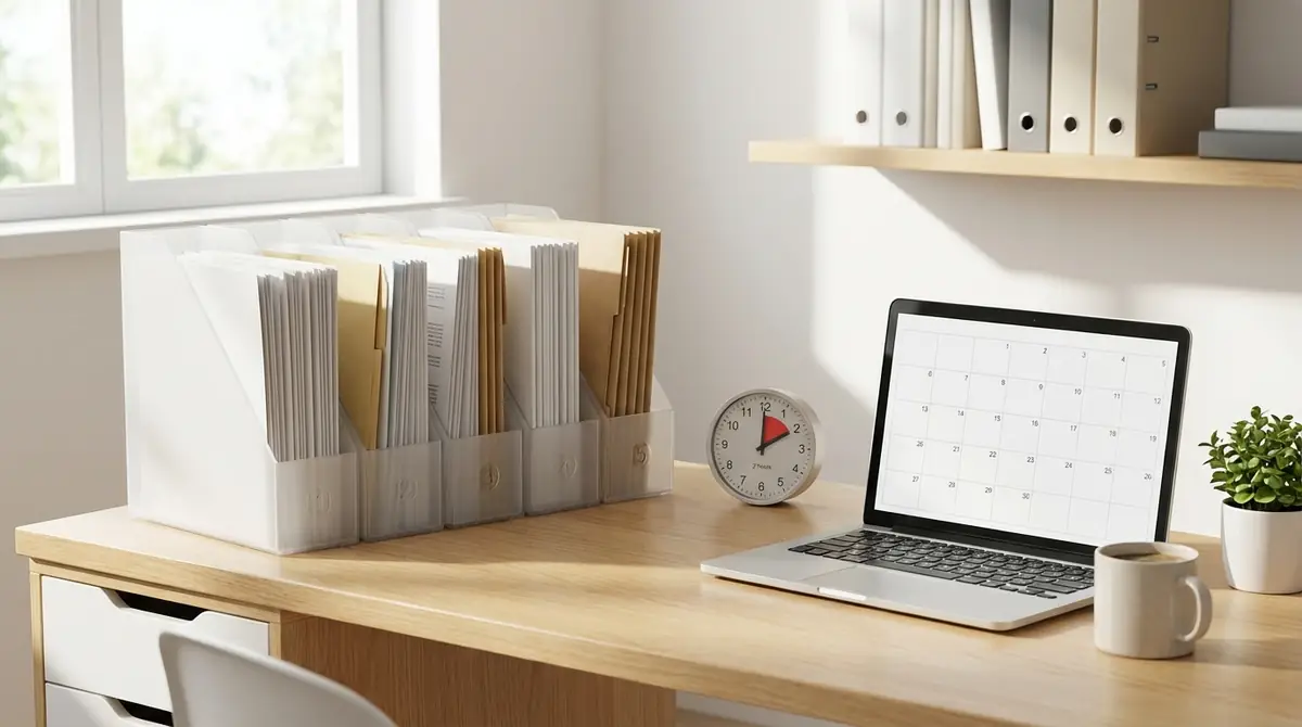 【5ステップ】書類整理の方法｜週末2時間で完了する実践手順