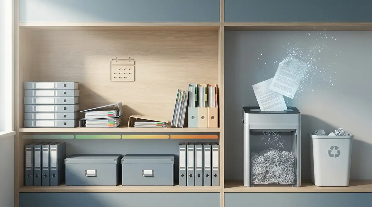 【一覧表】書類の保管期間と捨てる基準