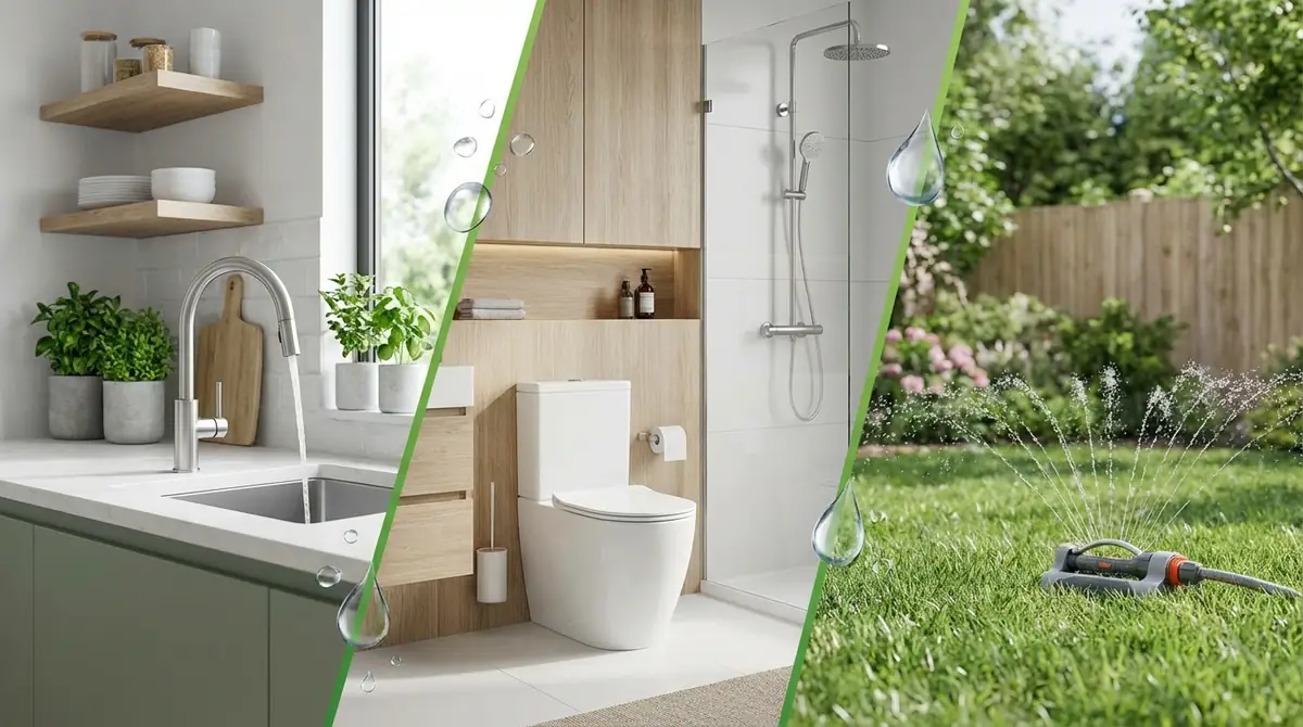 【場所別】水道代の節約方法15選