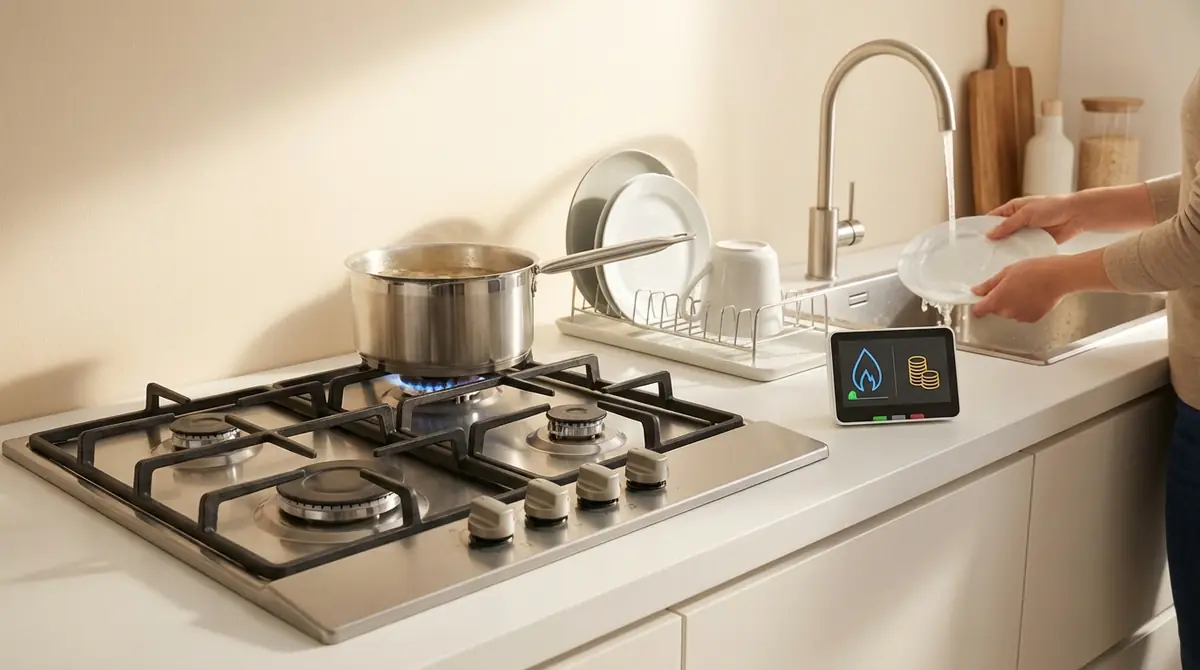 【キッチン編】調理・食器洗いのガス代節約方法5選
