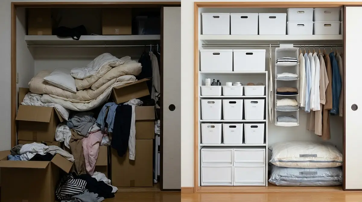 押入れ収納がうまくいかない3つの原因と解決策