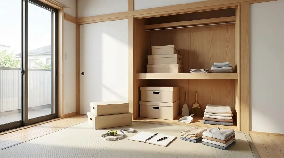 押入れ収納を始める前の準備チェックリスト