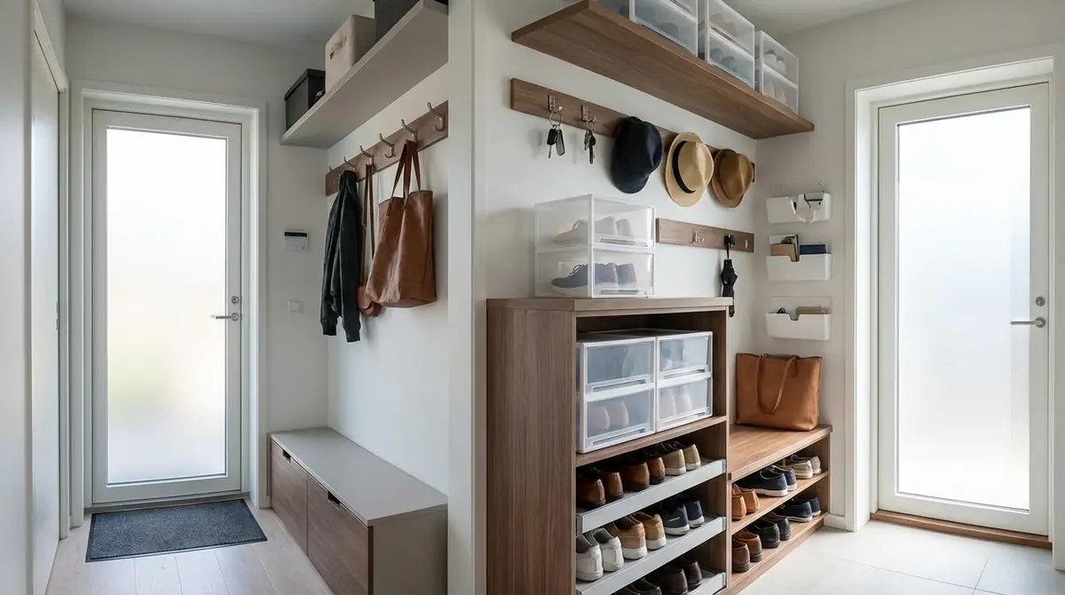 【実践】玄関収納の裏ワザ10選｜狭い玄関でも片付く