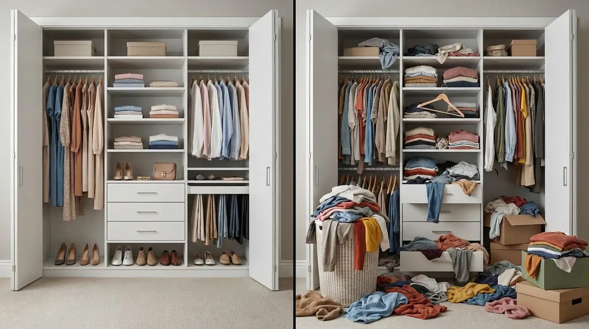 クローゼットが散らかる3つの根本原因