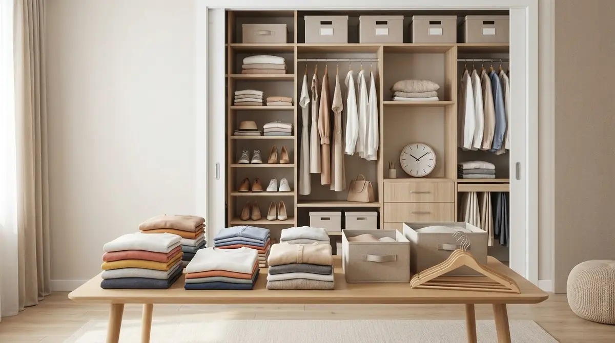 クローゼット整理のコツ7ステップ｜3時間で完了する実践手順
