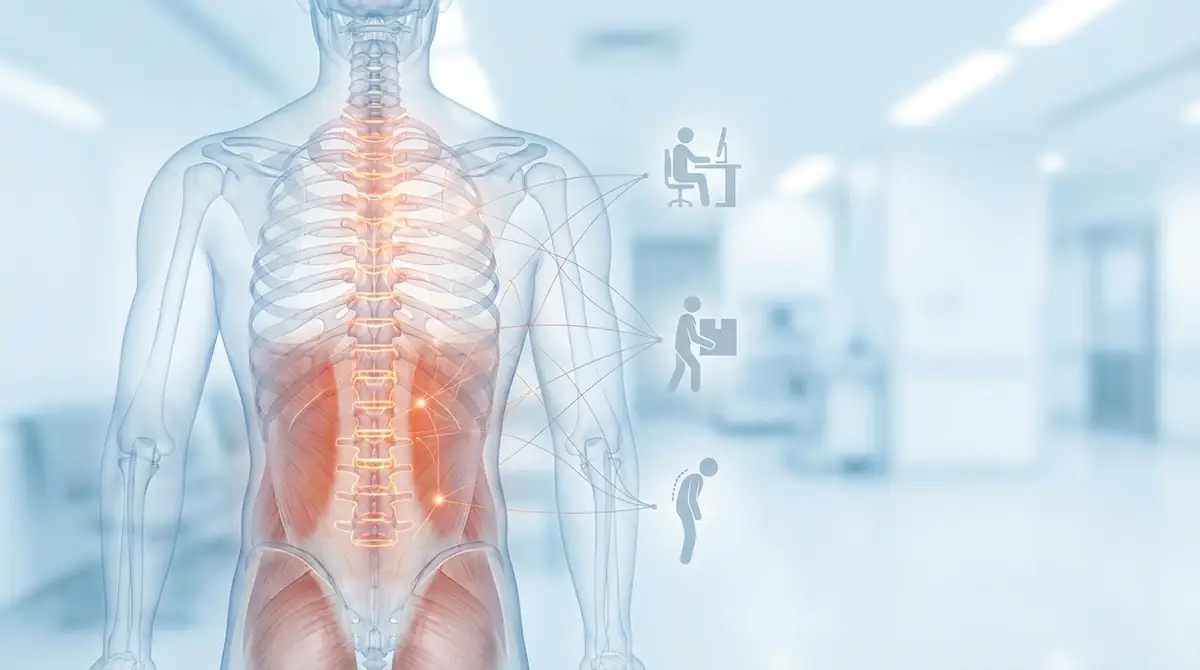 腰痛はなぜ起こる？原因とメカニズムを解説