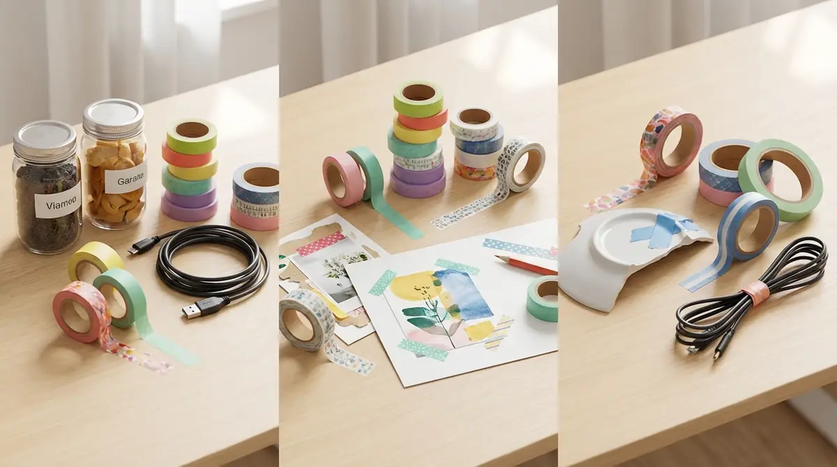マスキングテープが万能アイテムと呼ばれる3つの理由