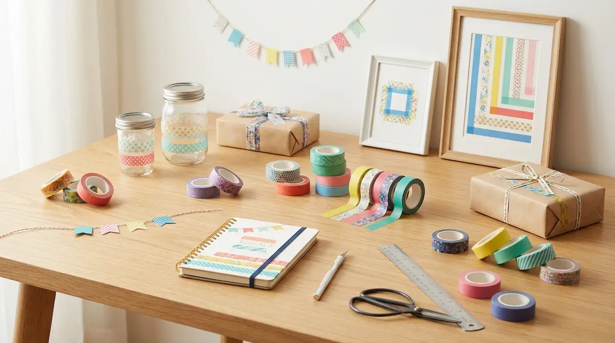 【デコ・クラフト編】おしゃれを楽しむマスキングテープ活用アイデア15選