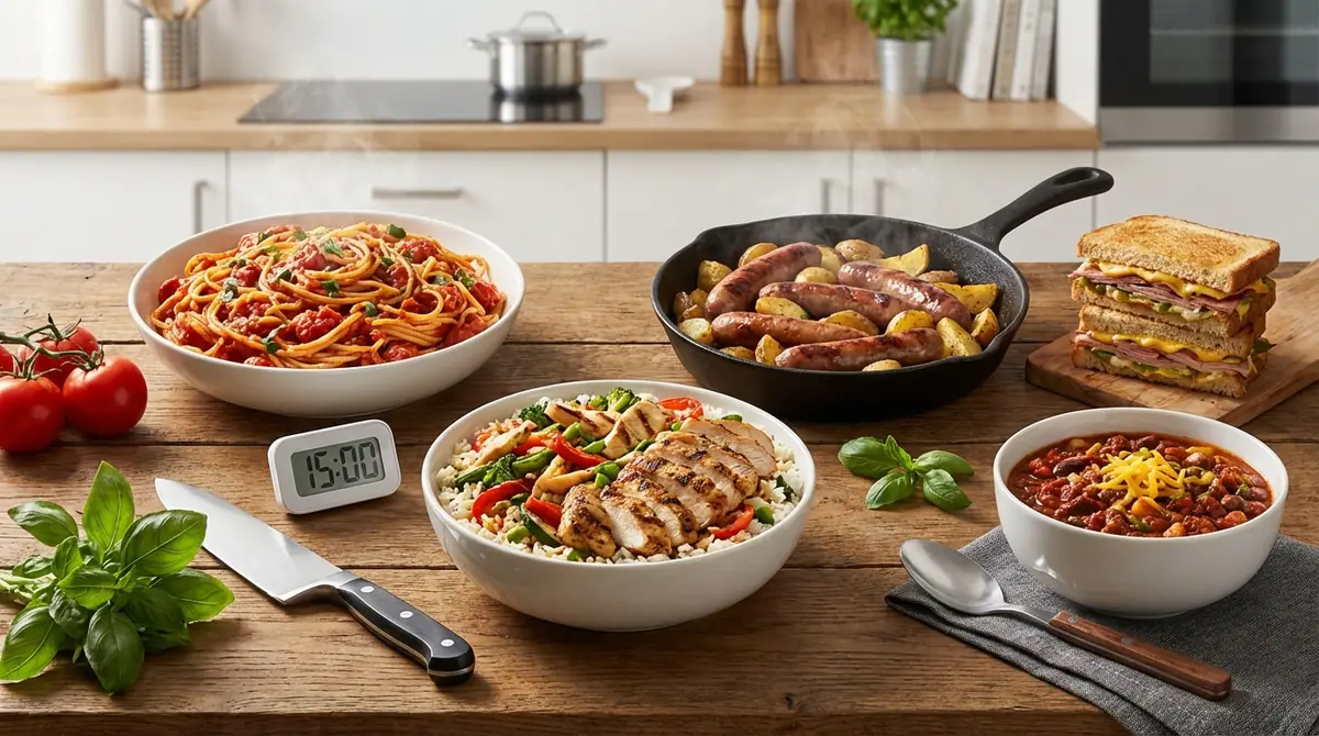 【15分で完成】満足度高めの簡単レシピ5選｜ガッツリ食べたい日に