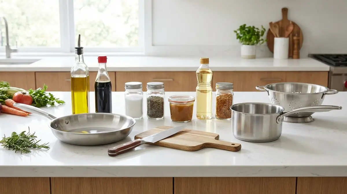 一人暮らしの自炊に必要な調理器具5選と調味料7選