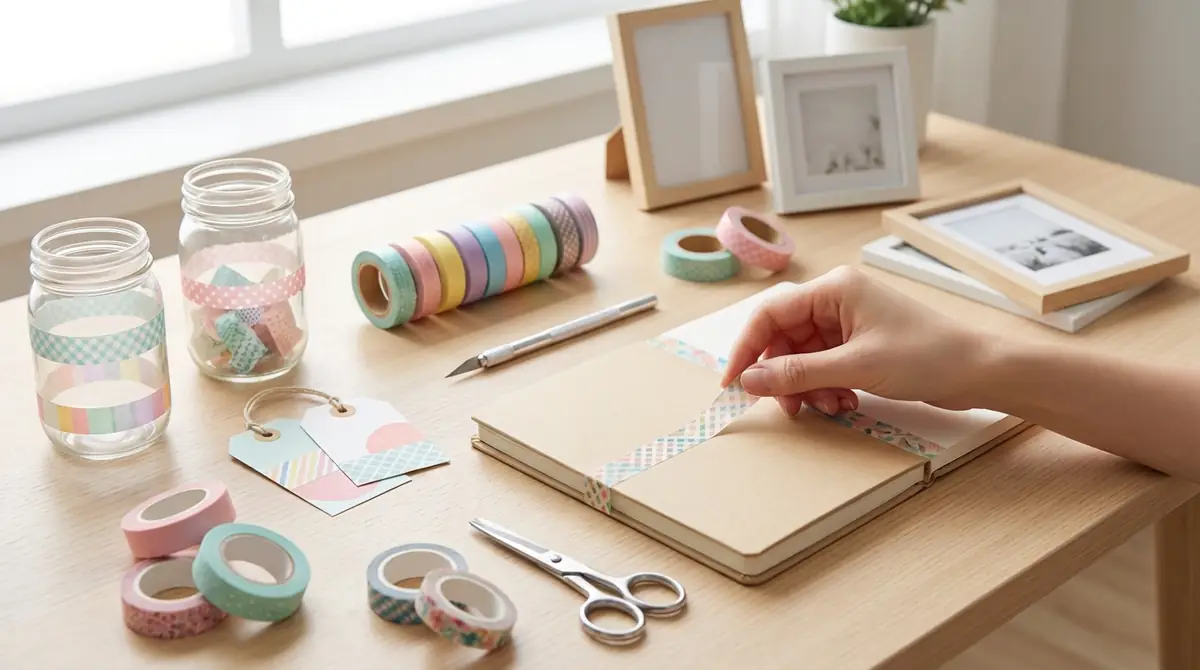 【実践】人気のマスキングテープ活用法を簡単ステップで解説