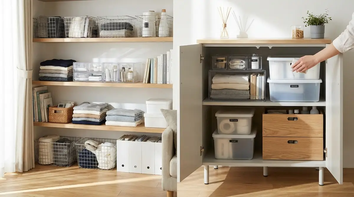 【収納編】部屋が片付くセリア便利グッズ7選