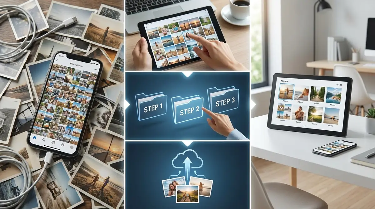 スマホ写真整理の基本｜3ステップで進める全体像