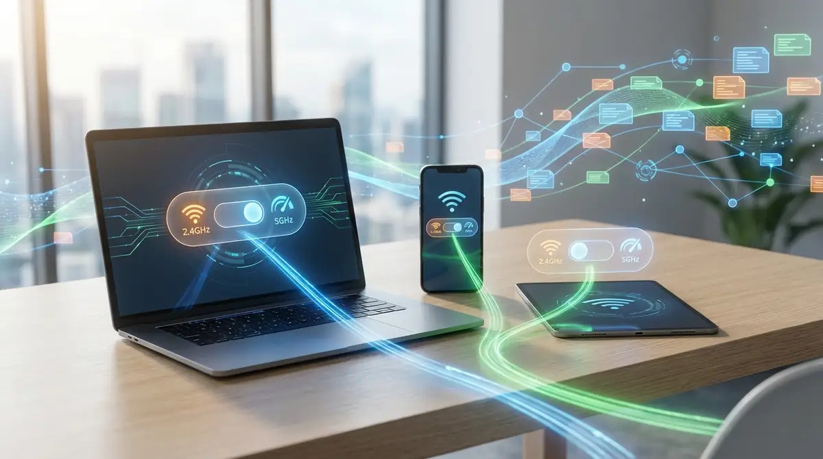 【デバイス別】5GHz帯への切り替え手順でWi-Fi速度を上げる