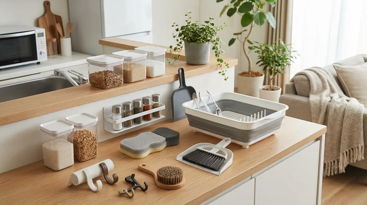 【一人暮らし向け】新生活に揃えたいダイソー便利グッズ5選