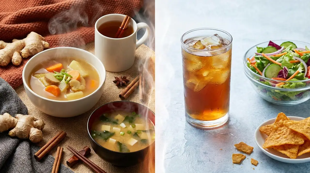 【食事編】冷え性改善に効果的な食べ物と避けたい食材