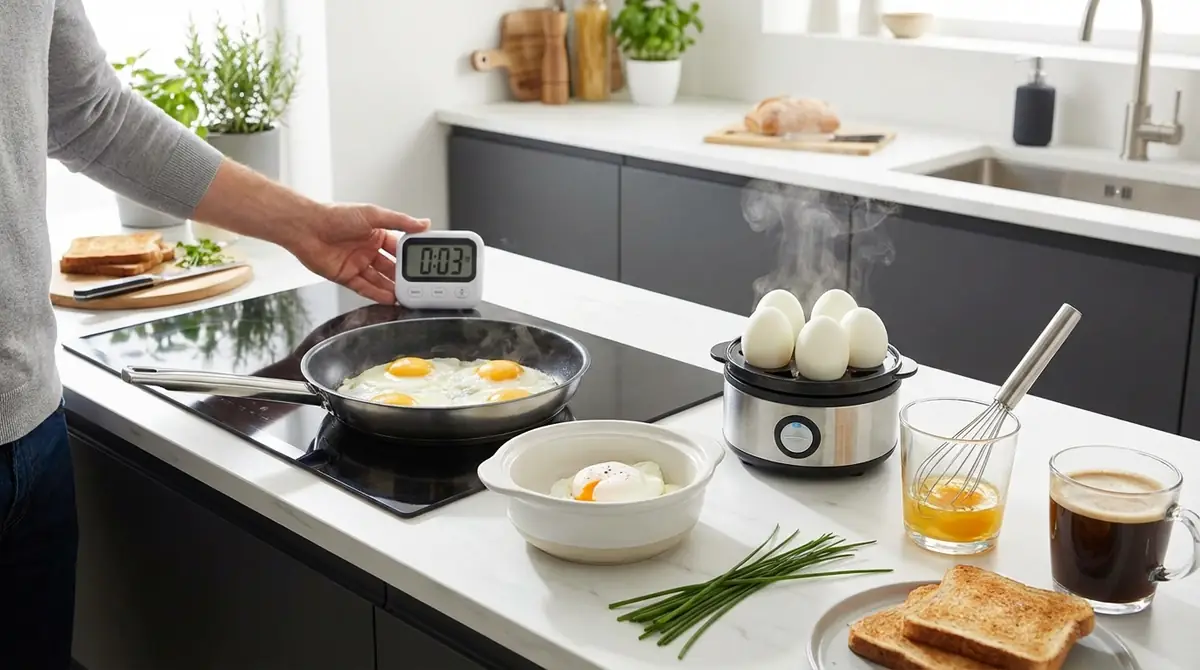 忙しい朝に使える卵の時短裏ワザ3選